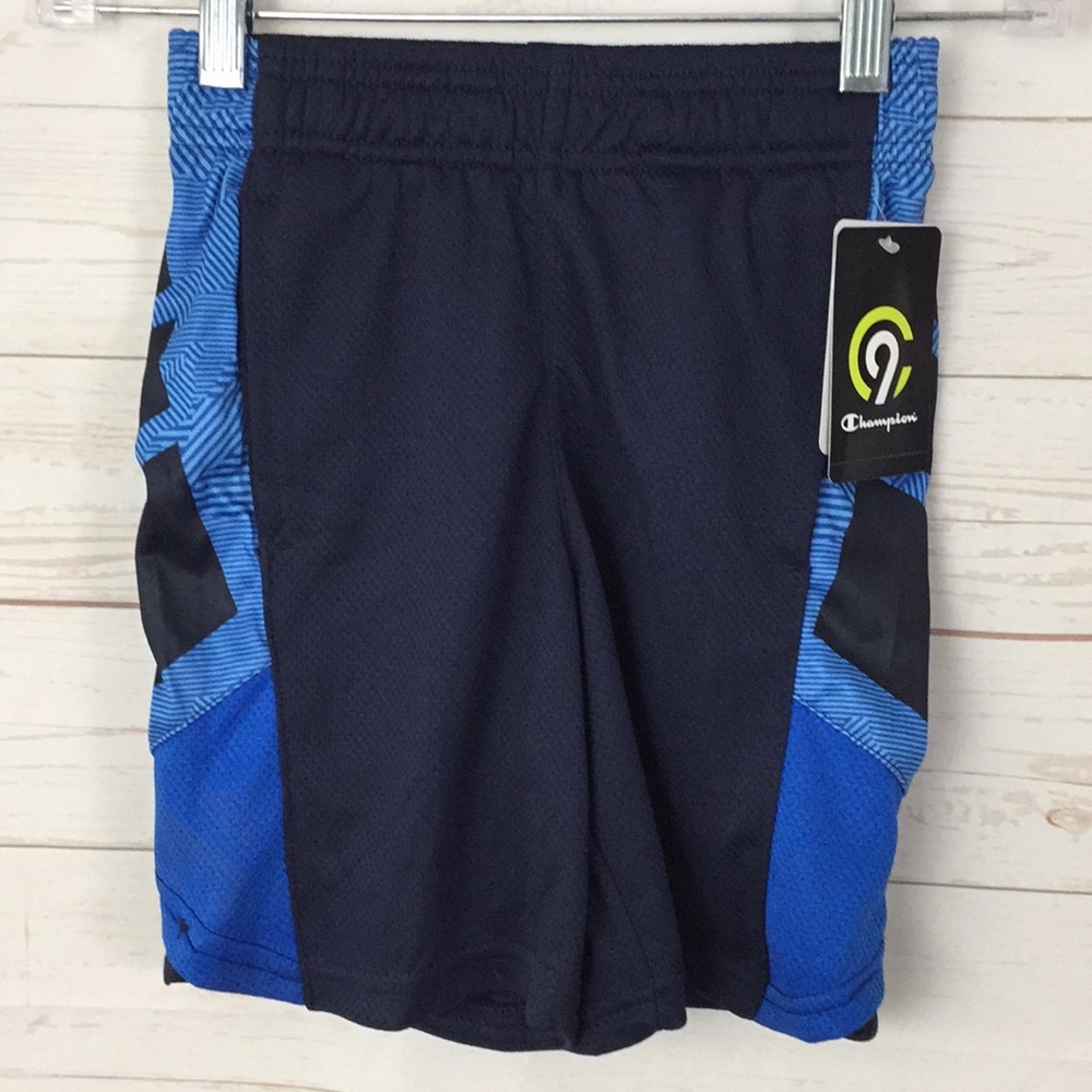 Champion Sz S (6-7) Boys Blue Athletic Shorts